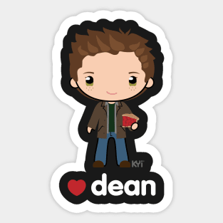 Love Dean - Supernatural Sticker